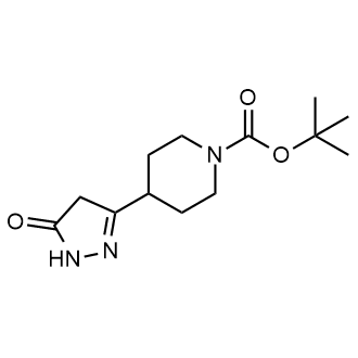 tert-Butyl 4-(5-oxo-4,5-dihydro-1h-pyrazol-3-yl)piperidine-1-carboxylate|CS-0667289