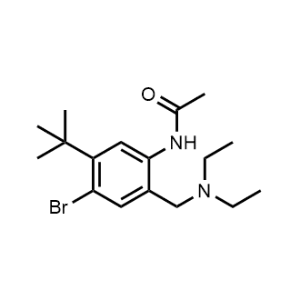 N-(4-Bromo-5-(tert-butyl)-2-((diethylamino)methyl)phenyl)acetamide|CS-0667374