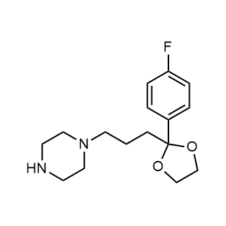 1-(3-(2-(4-Fluorophenyl)-1,3-dioxolan-2-yl)propyl)piperazine|CS-0667454