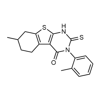 7-Methyl-2-thioxo-3-(o-tolyl)-2,3,5,6,7,8-hexahydrobenzo[4,5]thieno[2,3-d]pyrimidin-4(1h)-one|CS-0667560