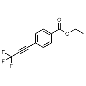 Ethyl 4-(3,3,3-trifluoroprop-1-yn-1-yl)benzoate|CS-0667754