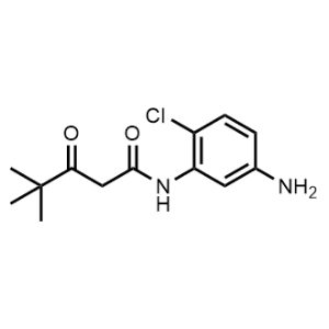 N-(5-Amino-2-chlorophenyl)-4,4-dimethyl-3-oxopentanamide|CS-0668137