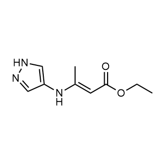 Ethyl (e)-3-((1h-pyrazol-4-yl)amino)but-2-enoate|CS-0668178