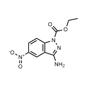 Ethyl 3-amino-5-nitro-1h-indazole-1-carboxylate|CS-0668321