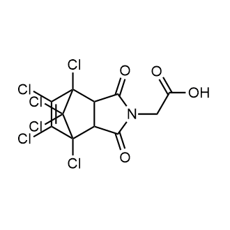2-(4,5,6,7,8,8-Hexachloro-1,3-dioxo-1,3,3a,4,7,7a-hexahydro-2h-4,7-methanoisoindol-2-yl)acetic acid|CS-0668413
