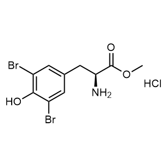 Methyl (s)-2-amino-3-(3,5-dibromo-4-hydroxyphenyl)propanoate hydrochloride|CS-0668440