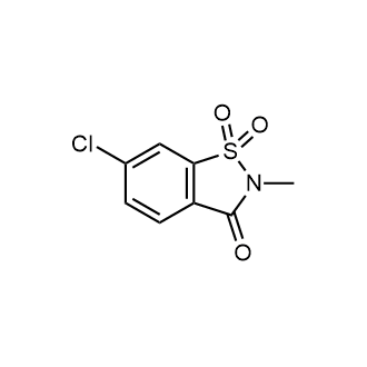 6-Chloro-2-methylbenzo[d]isothiazol-3(2h)-one 1,1-dioxide|CS-0668619