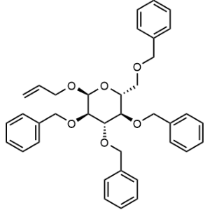 (2s,3r,4s,5r,6r)-2-(Allyloxy)-3,4,5-tris(benzyloxy)-6-((benzyloxy)methyl)tetrahydro-2h-pyran|CS-0668634