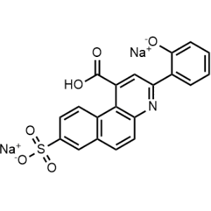 Sodium 1-carboxy-3-(2-oxidophenyl)benzo[f]quinoline-8-sulfonate|CS-0668862
