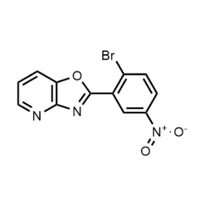 2-(2-Bromo-5-nitrophenyl)oxazolo[4,5-b]pyridine|CS-0669134