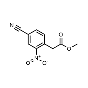 Methyl 2-(4-cyano-2-nitrophenyl)acetate|CS-0669334