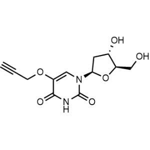 1-((2r,4s,5r)-4-Hydroxy-5-(hydroxymethyl)tetrahydrofuran-2-yl)-5-(prop-2-yn-1-yloxy)pyrimidine-2,4(1h,3h)-dione|CS-0669375