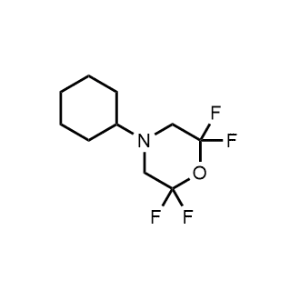 4-Cyclohexyl-2,2,6,6-tetrafluoromorpholine|CS-0669395