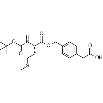 2-(4-((((Tert-butoxycarbonyl)-l-methionyl)oxy)methyl)phenyl)acetic acid|CS-0669532