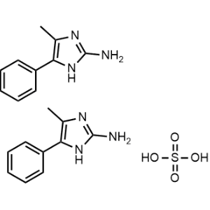 4-methyl-5-phenyl-1H-imidazol-2-amine hemisulfate|CS-0669583