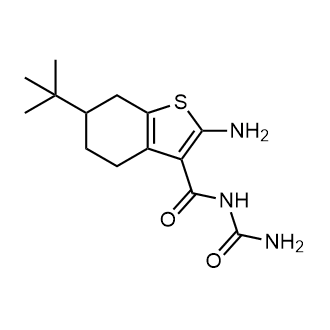 2-Amino-6-(tert-Butyl)-n-carbamoyl-4,5,6,7-tetrahydrobenzo[b]thiophene-3-carboxamide|CS-0669630