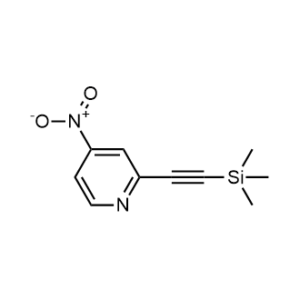 4-Nitro-2-((trimethylsilyl)ethynyl)pyridine|CS-0669663