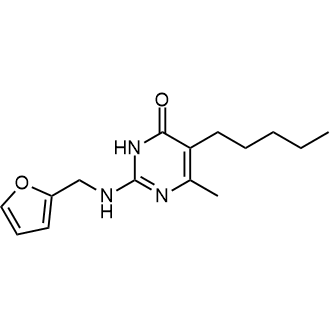2-((Furan-2-ylmethyl)amino)-6-methyl-5-pentylpyrimidin-4(3h)-one|CS-0669706