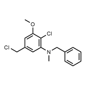 N-Benzyl-2-chloro-5-(chloromethyl)-3-methoxy-N-methylaniline|CS-0669791
