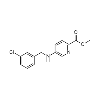 67515-75-7 | Methyl 5-((3-chlorobenzyl)amino)picolinate | ChemScene llc