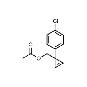 (1-(4-Chlorophenyl)cycloprop-2-en-1-yl)methyl acetate|CS-0670009