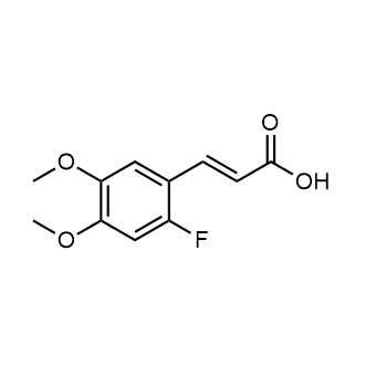 (e)-3-(2-Fluoro-4,5-dimethoxyphenyl)acrylic acid|CS-0670023