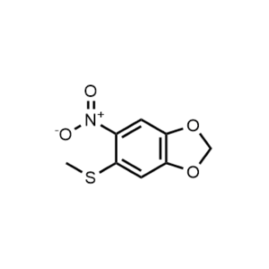 5-(Methylthio)-6-nitrobenzo[d][1,3]dioxole|CS-0670100