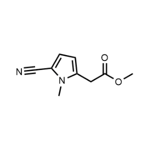 Methyl 2-(5-cyano-1-methyl-1h-pyrrol-2-yl)acetate|CS-0670440