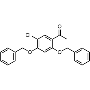 1-(2,4-Bis(benzyloxy)-5-chlorophenyl)ethan-1-one|CS-0670493