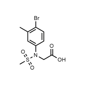 N-(4-Bromo-3-methylphenyl)-N-(methylsulfonyl)glycine|CS-0670607