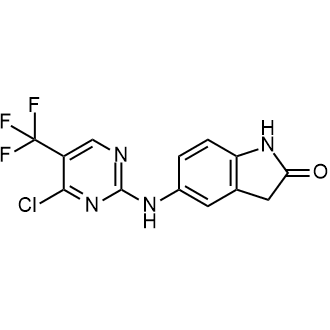 5-((4-Chloro-5-(trifluoromethyl)pyrimidin-2-yl)amino)indolin-2-one|CS-0670678
