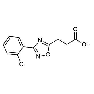 3-(3-(2-Chlorophenyl)-1,2,4-oxadiazol-5-yl)propanoic acid|CS-0670875