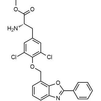 Methyl (s)-2-amino-3-(3,5-dichloro-4-((2-phenylbenzo[d]oxazol-7-yl)methoxy)phenyl)propanoate|CS-0670897