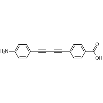 4-((4-Aminophenyl)buta-1,3-diyn-1-yl)benzoic acid|CS-0670898