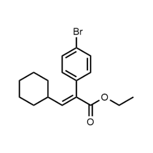 Ethyl (e)-2-(4-bromophenyl)-3-cyclohexylacrylate|CS-0670948