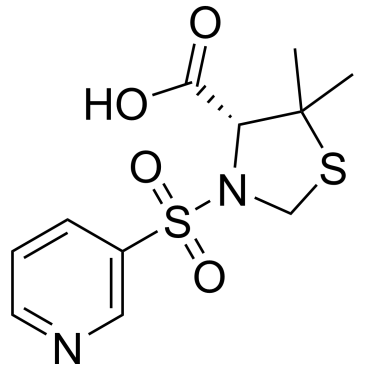 (r)-5,5-Dimethyl-3-(pyridin-3-ylsulfonyl)thiazolidine-4-carboxylic acid|CS-0671060