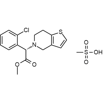 Methyl (s)-2-(2-chlorophenyl)-2-(6,7-dihydrothieno[3,2-c]pyridin-5(4h)-yl)acetate methanesulfonate|CS-0671194