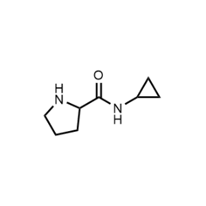 N-Cyclopropylpyrrolidine-2-carboxamide|CS-0671202