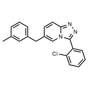 3-(2-Chlorophenyl)-6-(3-methylbenzyl)-[1,2,4]triazolo[4,3-a]pyridine|CS-0671233