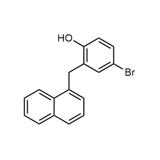 4-Bromo-2-(naphthalen-1-ylmethyl)phenol|CS-0671249