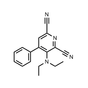 3-(Diethylamino)-4-phenylpyridine-2,6-dicarbonitrile|CS-0671475