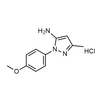 1-(4-Methoxyphenyl)-3-methyl-1h-pyrazol-5-amine hydrochloride|CS-0671621