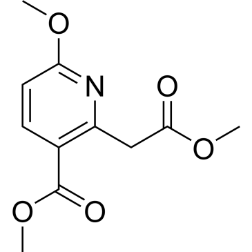 Methyl 6-methoxy-2-(2-methoxy-2-oxoethyl)nicotinate|CS-0671632