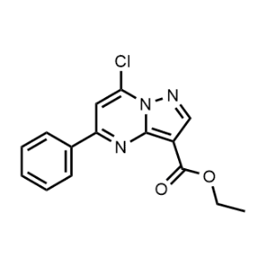 Ethyl 7-chloro-5-phenylpyrazolo[1,5-a]pyrimidine-3-carboxylate|CS-0671706