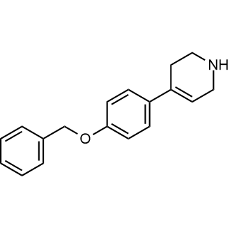 4-(4-(Benzyloxy)phenyl)-1,2,3,6-tetrahydropyridine|CS-0671889