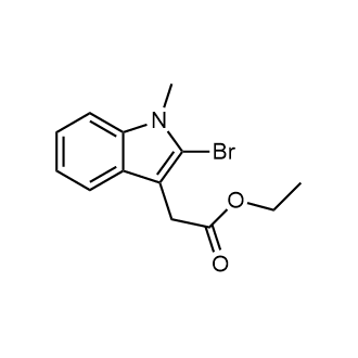 Ethyl 2-(2-bromo-1-methyl-1h-indol-3-yl)acetate|CS-0672043