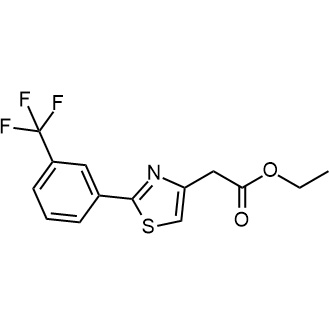 Ethyl 2-(2-(3-(trifluoromethyl)phenyl)thiazol-4-yl)acetate|CS-0672051