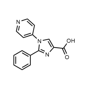 2-Phenyl-1-(pyridin-4-yl)-1h-imidazole-4-carboxylic acid|CS-0672060