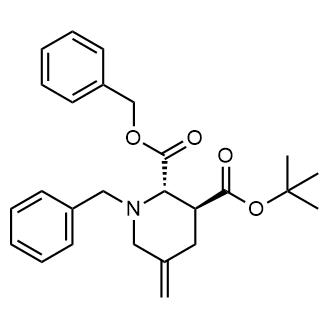2-Benzyl 3-(tert-Butyl) (2s,3s)-1-benzyl-5-methylenepiperidine-2,3-dicarboxylate|CS-0672128