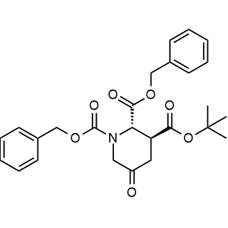 1,2-Dibenzyl 3-(tert-Butyl) (2s,3s)-5-oxopiperidine-1,2,3-tricarboxylate|CS-0672131